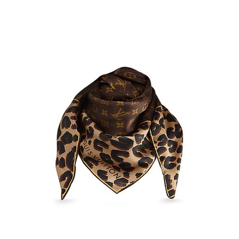 louis vuitton leopard scarf|louis vuitton red scarf.